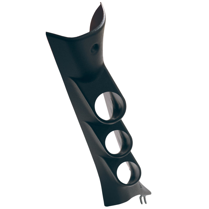 حامل مقياس قياس ثلاثي A-Pillar مقاس 2-1/16 بوصة لسيارة فورد F-150 موديل 15-18 من أوتوميتر - أسود (مع مكبر صوت)