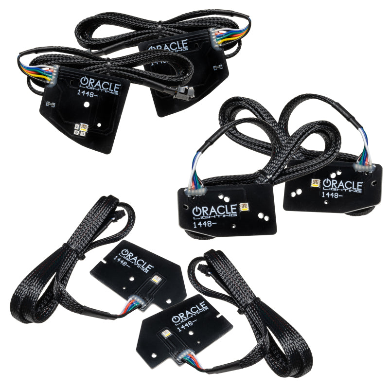 Oracle 19-21 RAM 1500 Projector LED Headlight DRL Kit - ColorSHIFT RGBW+A w/o Controller