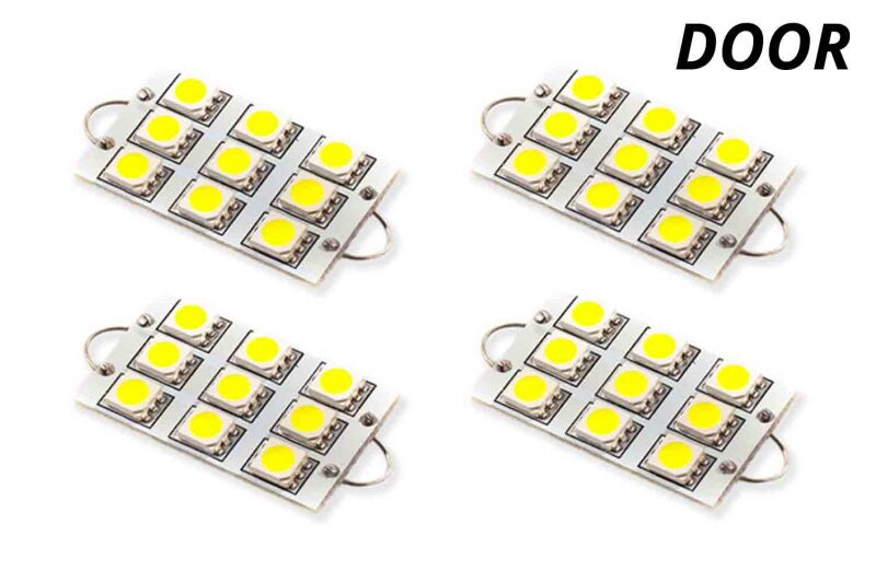 Diode Dynamics 44mm SML8 LED Bulb - Cool - White Set of 4