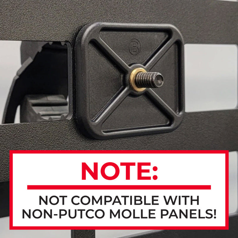 Putco 2022+ Toyota Tundra Molle - Tailgate Panel