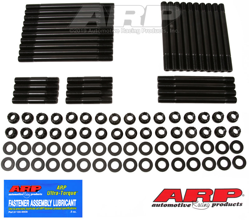 مجموعة مسامير عادم ARP Chevy Big Block MKIV مع رؤوس Merlin بطول 10 بوصات ورأس 12 بوصة