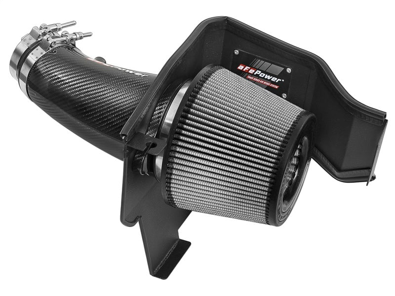 aFe POWER Magnum FORCE ألياف الكربون المرحلة 2 Pro Dry S CAIS - 11-18 Dodge Challenger/Charger V8-6.4L