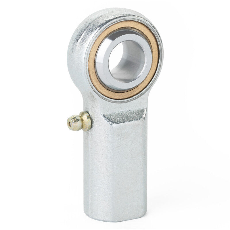 QA1 V Series 3-Pc Rod End - Female/Right Hand - 10mm Bore x M10x1.5 w/Zerk - Carbon Steel