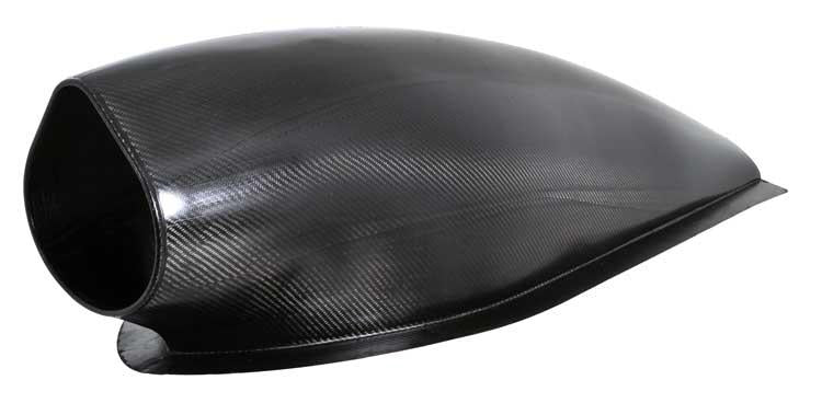 K&N Universal Air Filter - 3in Dual Flange / 10x5.125in Base / 6.375x3.0625in Top / 5.5in Height