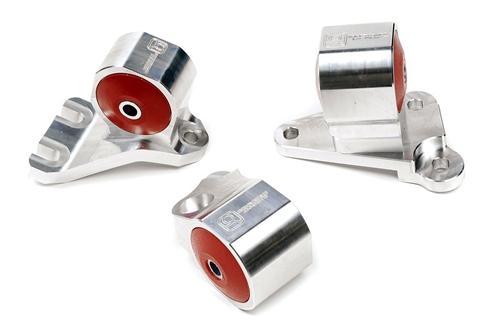 Innovative 92-95 Civic B/D Series Silver Aluminum Mounts 75A Bushings (2 Bolt)