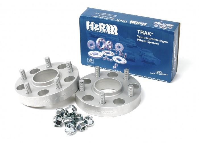 H&R Trak+ 15mm DR Spacer Bolt Pattern 5/108 CB 63.3mm Bolt Thread 14x1.5 - 17-19 Volvo S90/V90